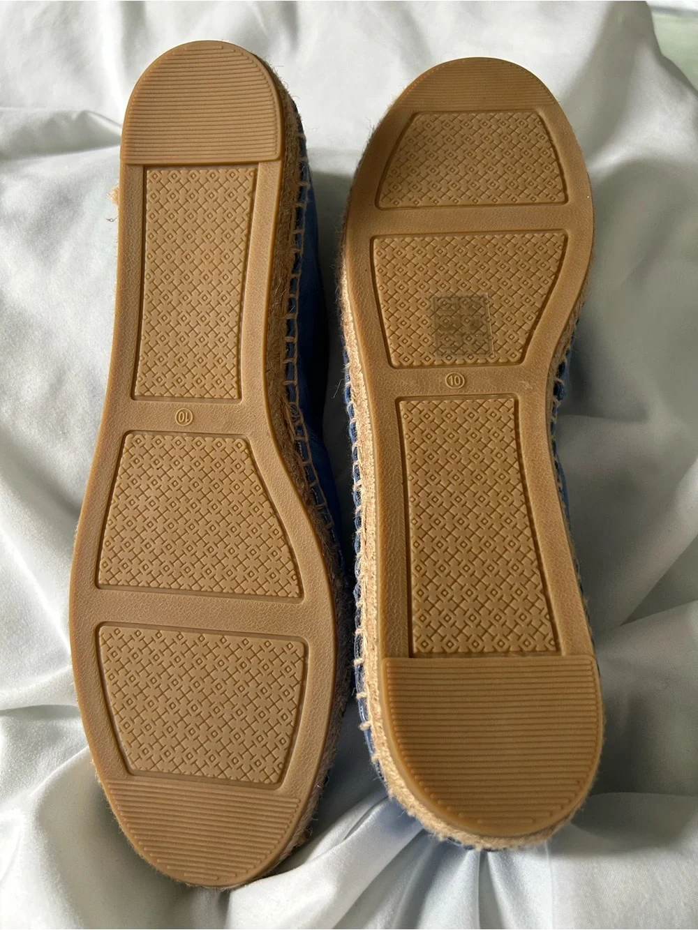 NWOT Tory Burch Toe-Cap Color Block Flat Espadrilles. Women’s Size 10